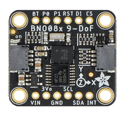 Voorbeeld van een gecombineerde sensor voor de Roll en Richting.